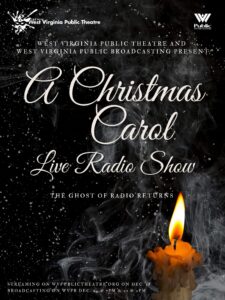 WVPT-WVPB Christmas Carol Live Radio Show Poster